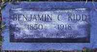 Benjamin Clark KIDD - Grave