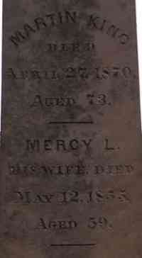 Martin KING - Grave