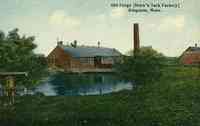 Kingston, Massachusetts, USA - Kingston, Massachusetts, USA - Old Forge (Drews Tack Factory)  1837. C. DREW & CO. is established at Stony Brook by Christopher Prince Drew and Thomas Bailey. Deacon Seth Drew, 