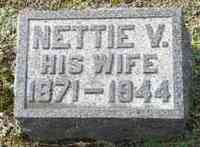 Nettie V KIPP - Grave