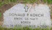 Donald Paul KORCH - Grave