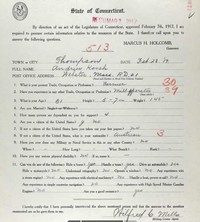 Andrew (András) KORCH (KOVALČÍK) (KOVELICH) - 1917 U.S. Military Census