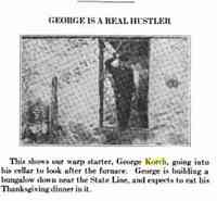 George Frank KORCH - 1922 Chase Mills, Webster, Massachusetts Title A.W. employees booster, Volumes 6-7; Volume 1922 Author American Woolen Company. Dept. of Labor Publ