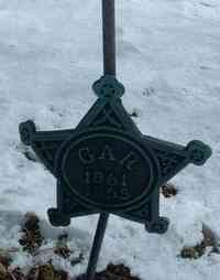 Andrew (András) KORCH (KOVALČÍK) (KOVELICH) - Mystery Civil War medal at gravesite of Andrew (Korch) Kovalcik and Elizabeth (Tomko).