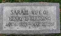 Sarah LAAGER - Grave - Gethsemane Cemetery   Plot: B F 12 Meriden New Haven County Connecticut, USA