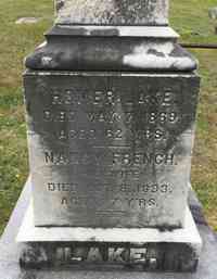 Homer LAKE - Grave