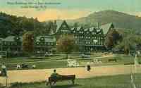 Lake George, New York, USA - Main Building, Silver Bay Association, Lake George, N. Y.