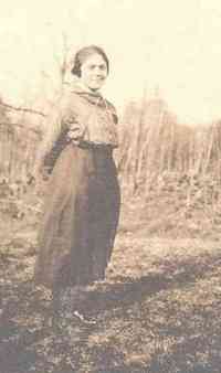 Corrine Eva LALIBERTE - Picture taken at her homestead in Southbridge Thanks to Sheryl Riley