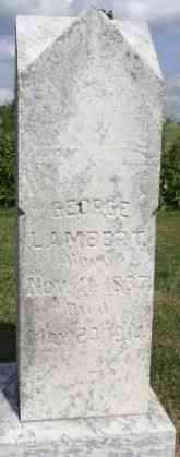 George LAMBERT - Grave
