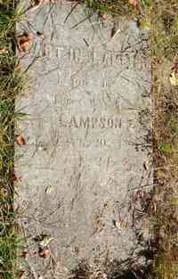 Martin LAMPSON - Grave