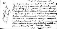 Marie SAVOIE - 1844 marriage