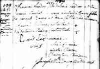 Adelaide BOURG - 1784 marriage (part 2)
