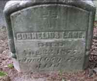 Cornelius LANE - Grave