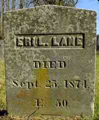 Eri L. LANE - Grave