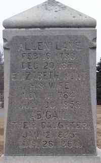 Allen LANE - Grave