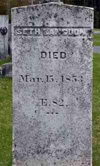 Seth LANGDON - Grave