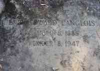 Henry Edward LANGLOIS - Grave