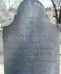 Rebecca LAPHAM - Grave
