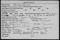 Henry LAROSE - Death Vermont, Vital Records, 1760-1954