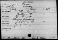 Celia LAROSE - Birth Vermont, Vital Records, 1760-1954