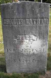 Charles LATHAM - Grave