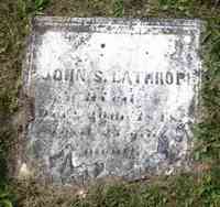 John S. LATHROP - Grave