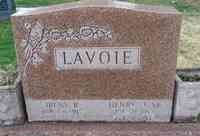 Henry Joseph LAVOIE - Grave