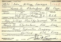 John William LAWRENCE - 