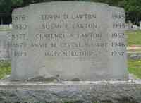 Clarence Augustus LAWTON - Grave