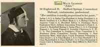 Edna Maude LEARNED - 1933 Sargent School, Boston University yearbook