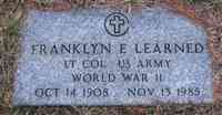 Franklyn Edward LEARNED - Grave