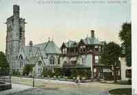 Lebanon, Pennsylvania, USA - St. Luke's Episcopal Church and Rectory, Lebanon, Pa.