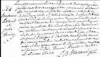 Benjamin LEBLANC - 1843 marriage