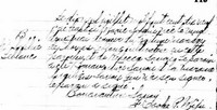 Marie Sophie LEBLANC - Baptism