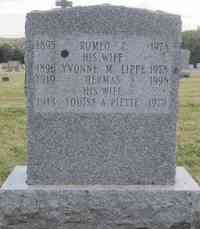 Yvonne LIPPE - Grave