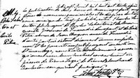 Cecile PITRE - 1830 marriage