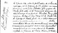 Julien LEBRETON dit ROBERT - 1830 marriage