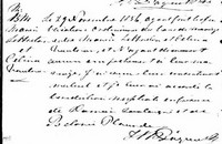 Celina VAUTOUR - 1856 marriage