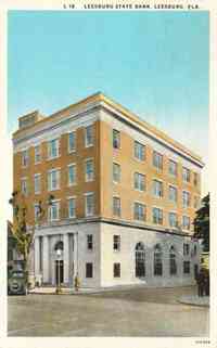Leesburg, Florida, USA - Leesburg State Bank, 1929