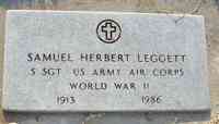 Samuel Herbert LEGGETT - Grave
