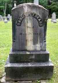 Daniel LEONARD - Grave