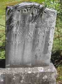 Arthur Elbridge KINGSBURY - Grave