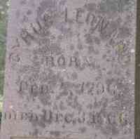 Cyrus LEONARD - Grave