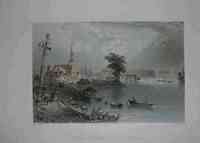 Les Cèdres, Québec, Canada - Canadian Scenery, 
by N.P. Willis, Illustrated by William Henry Bartlett, 1842