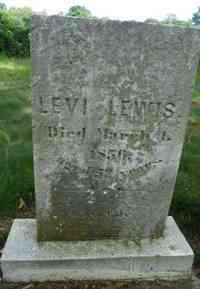 Levi LEWIS - Grave