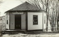 Liberty, Maine, USA - The Only Octagon Post Office in the U.S. - Liberty, Maine