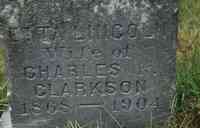 Ellen Etta LINCOLN - Grave