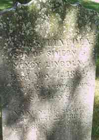 James LINCOLN - Grave