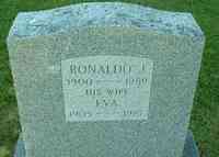 Ronaldo Joseph LIPPE - Grave of Ronaldo J. Lippe, son of Jean Baptiste Lippe - New Notre Dame Cemetery, Southbridge, MA