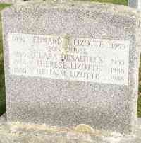 Edouard LIZOTTE - Grave